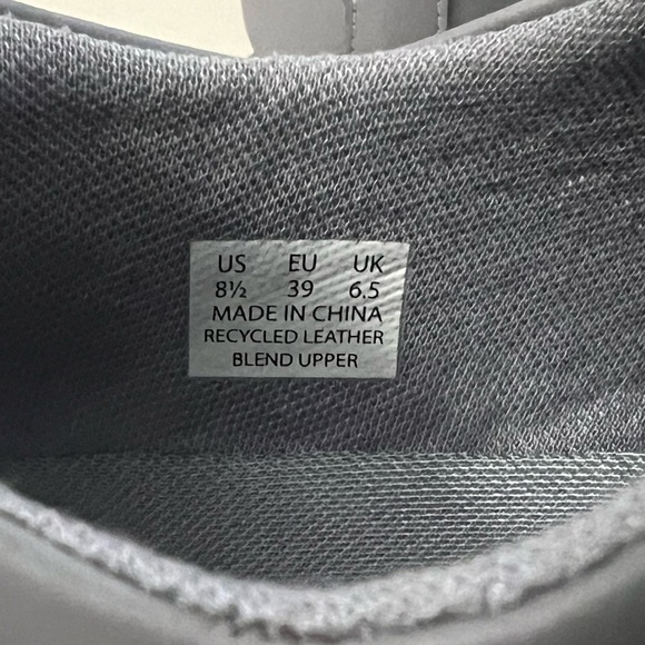 Ponto | Pacific Women's Shoe Nimbus Grey Sz 8.5 Recycled Leather - Picture 6 of 6